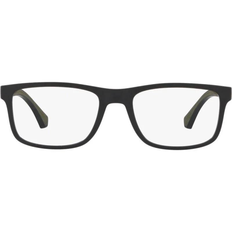 Emporio Armani EA3147 Herrenbrille - Schwarz, Quadratisch