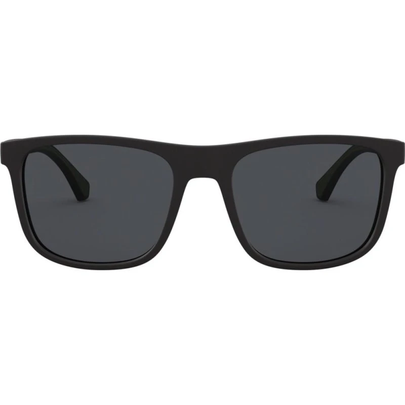Emporio Armani EA 4129 Sonnenbrille Herren Schwarz Grau 56mm