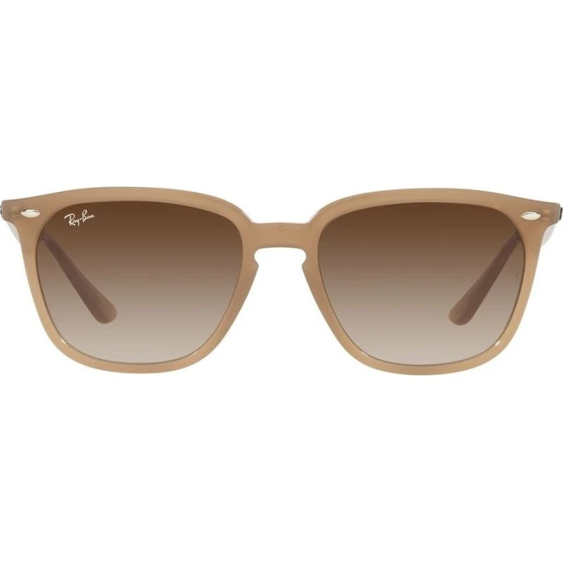 Ray-Ban RB 4362 Sonnenbrille Unisex - Braun, Quadratisch, 55mm