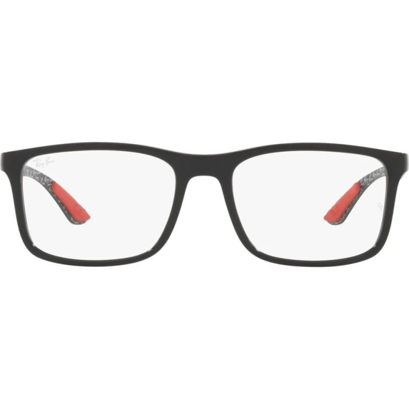 Ray-Ban RX 8908 Brille Unisex Schwarz Rechteckig