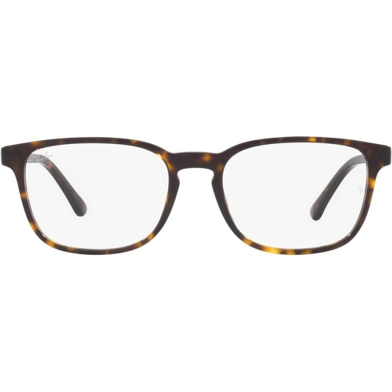 Ray-Ban RX 5418 Brille Unisex - Havanna Braun Rechteckig