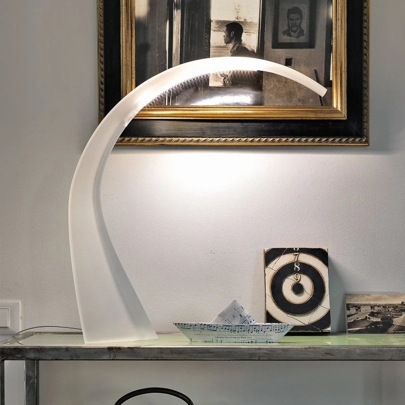 Kartell Taj Mini LED-Tischlampe transparent, 32 cm