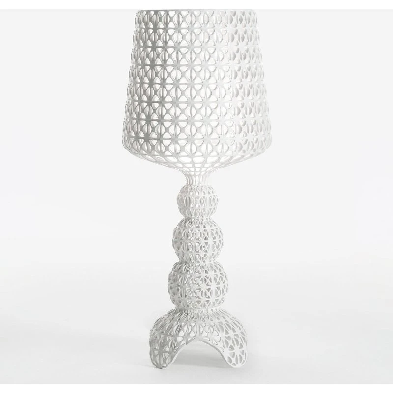 Kartell LED-Tischleuchte Mini Kabuki, Weiß, 70 cm