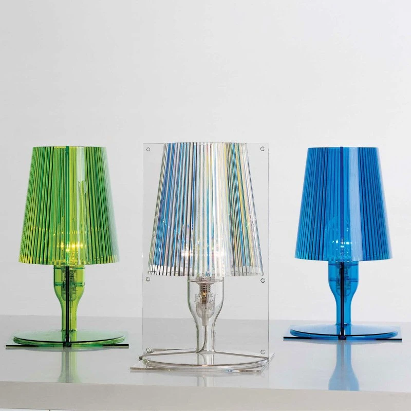 Kartell Take Designer-Tischleuchte, olivgrün