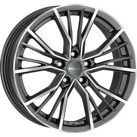 MAK UNION Felge Gun Metal Mirror Face 8.5Jx21 5x112 ET33