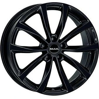 MAK WOLF Felge 6.5Jx16 5x100 ET35 Schwarz Glanz