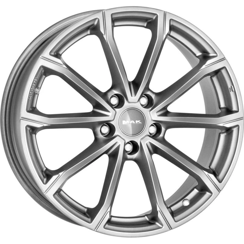 MAK DaVinci Felge 17 Zoll Matt Titanium 7.0Jx17 5x114.3 ET45