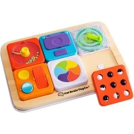 Fat Brain Play Tab Essential Sensory Activity Board, ab 12 Monaten