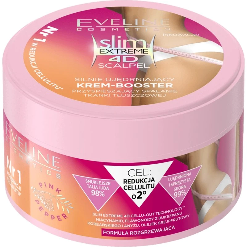 Eveline Cosmetics Slim Extreme 4D Scalpel, straffende Creme, 200 ml