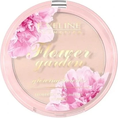 Eveline Flower Garden gepresster Rouge-Puder, 8g
