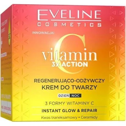 EVELINE Vitamin C 3x Action Regenerierende Gesichtscreme 50ml