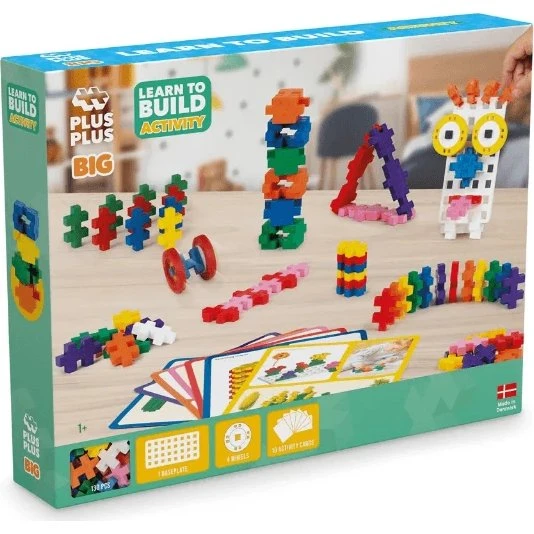 Plus-Plus BIG Learn to Build Activity-Set, 130 große Teile