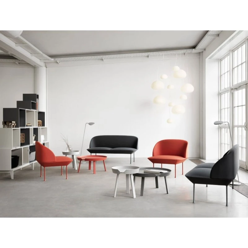 Muuto Fluid Pendelleuchte Ø23 cm - Opal White - Glas