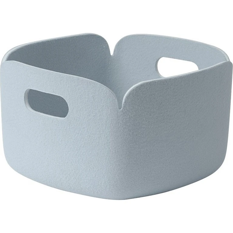 Muuto Restore Aufbewahrungskorb 28x28 cm Hellblau