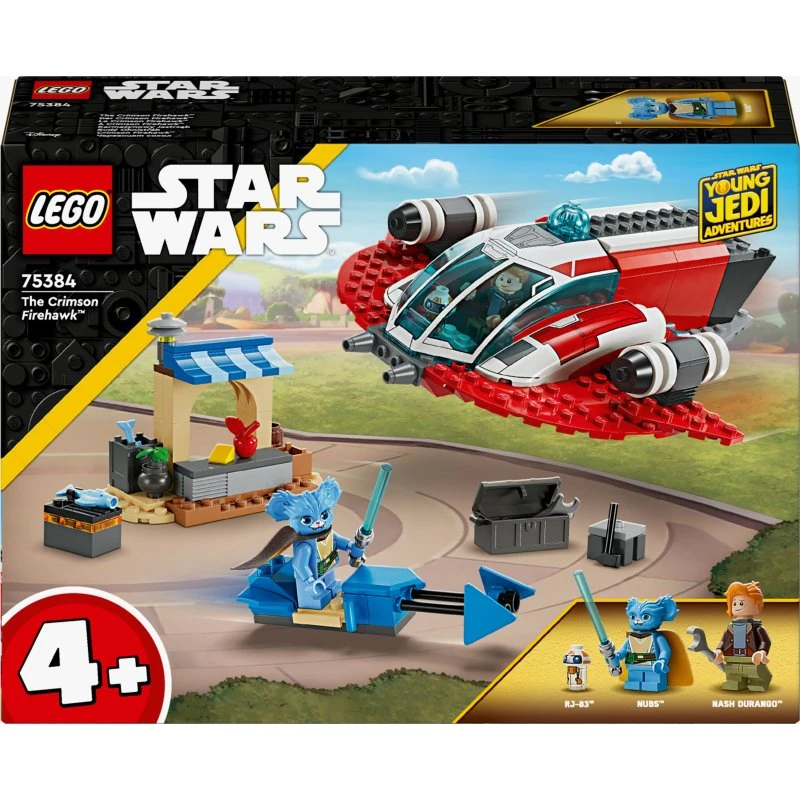 LEGO Star Wars 75384 Der Crimson Firehawk - Young Jedi Adventures