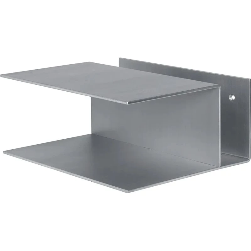 Ferm Living Lager Wandregal Nachttisch - Silber Aluminium