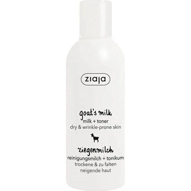 Ziaja Reinigungsmilch mit Ziegenmilch & Toner, 200 ml