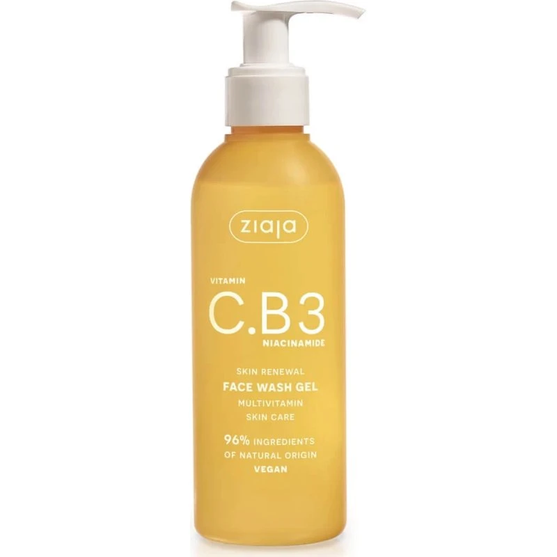 Ziaja Waschgel Vitamin C & B3 Niacinamid, 190 ml