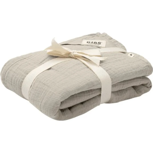 BIBS Musselin Swaddle Pucktuch, 120x120 cm, Sand