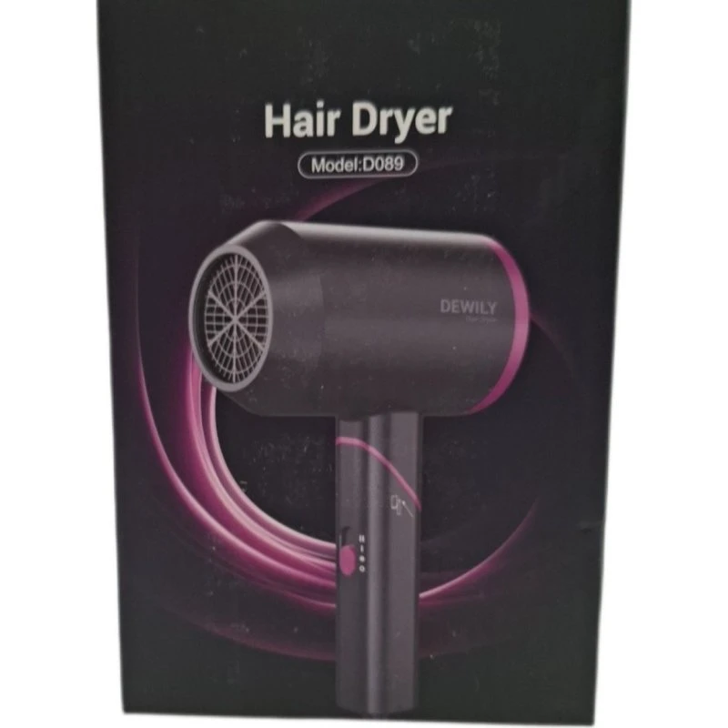 DEWILY Ionen-Reiseföhn klappbar