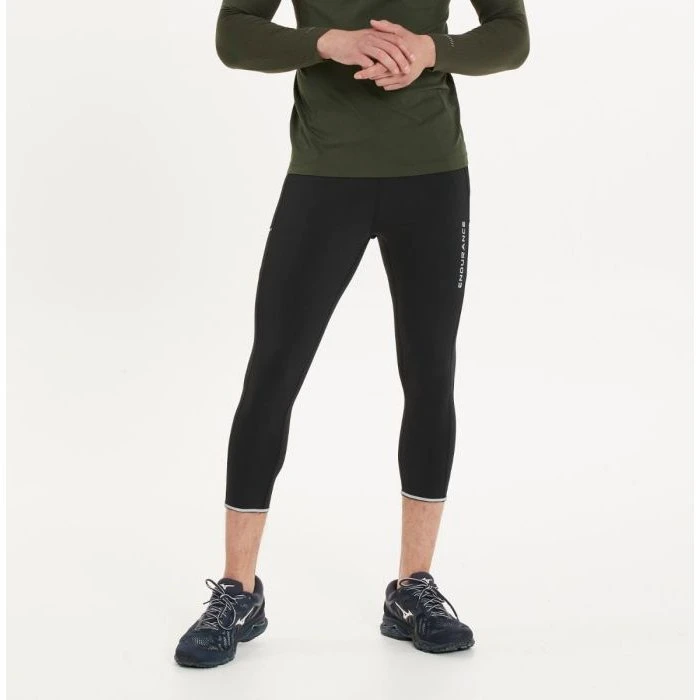 Endurance Energy V2 M 3/4 Tights XL Schwarz