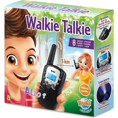 Buki Walkie-Talkie mit 3 km Reichweite und 8 Kanälen