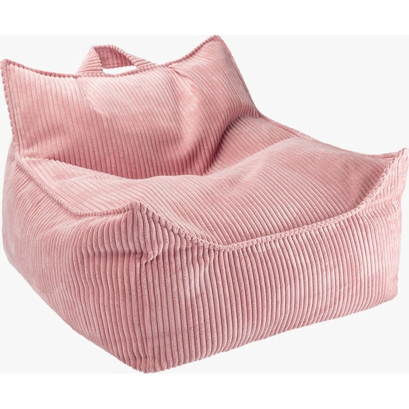 Wigiwama Sitzsack Cord - Pink Mousse, 70x50x80 cm