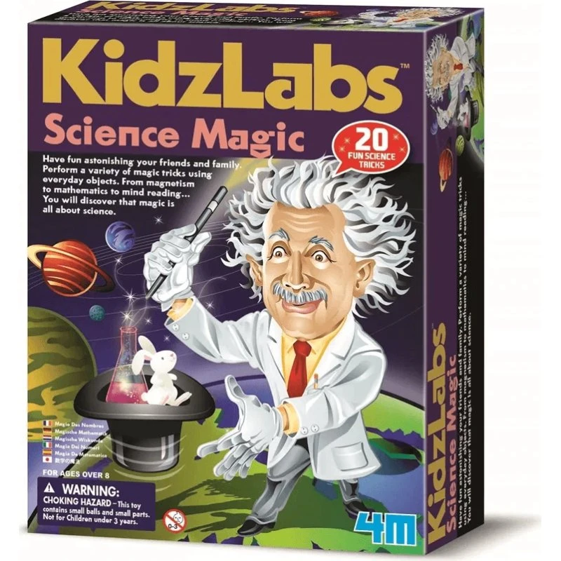 KidzLabs Wissenschaft der Magie Experimentierkasten
