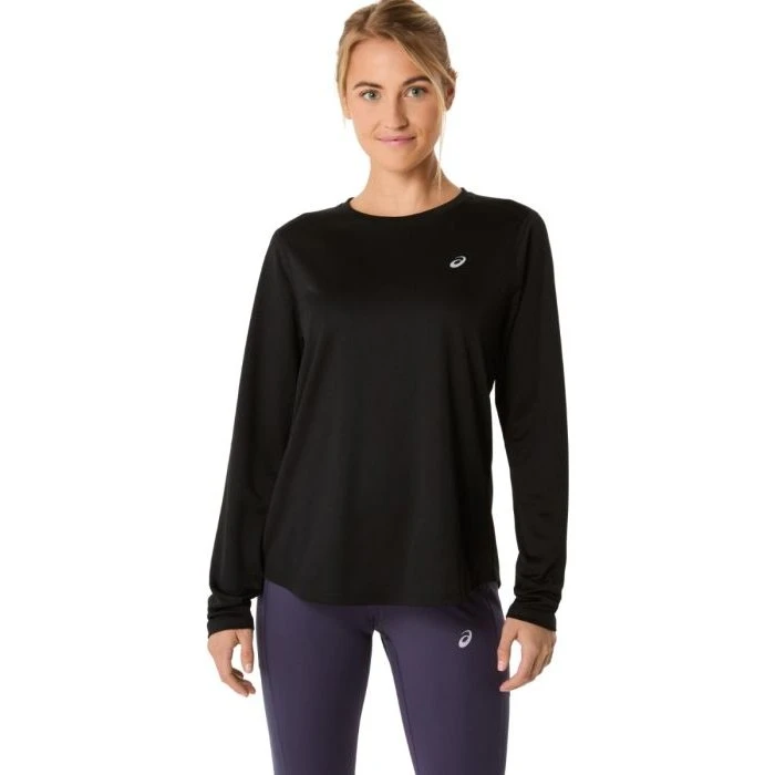 ASICS Core Damen Langarmshirt Schwarz - XS