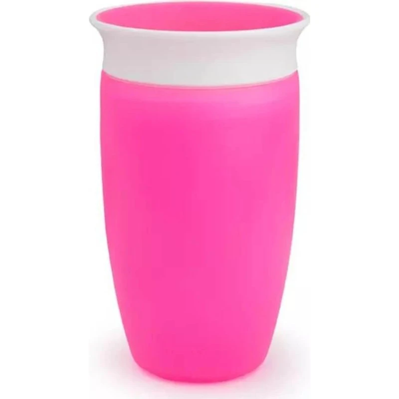 Munchkin Miracle 360 Trainingsbecher, 296 ml, Rosa, ab 12 Monaten