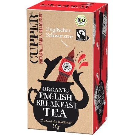 Allos Hof Cupper English Breakfast Bio-Tee, 20 Beutel