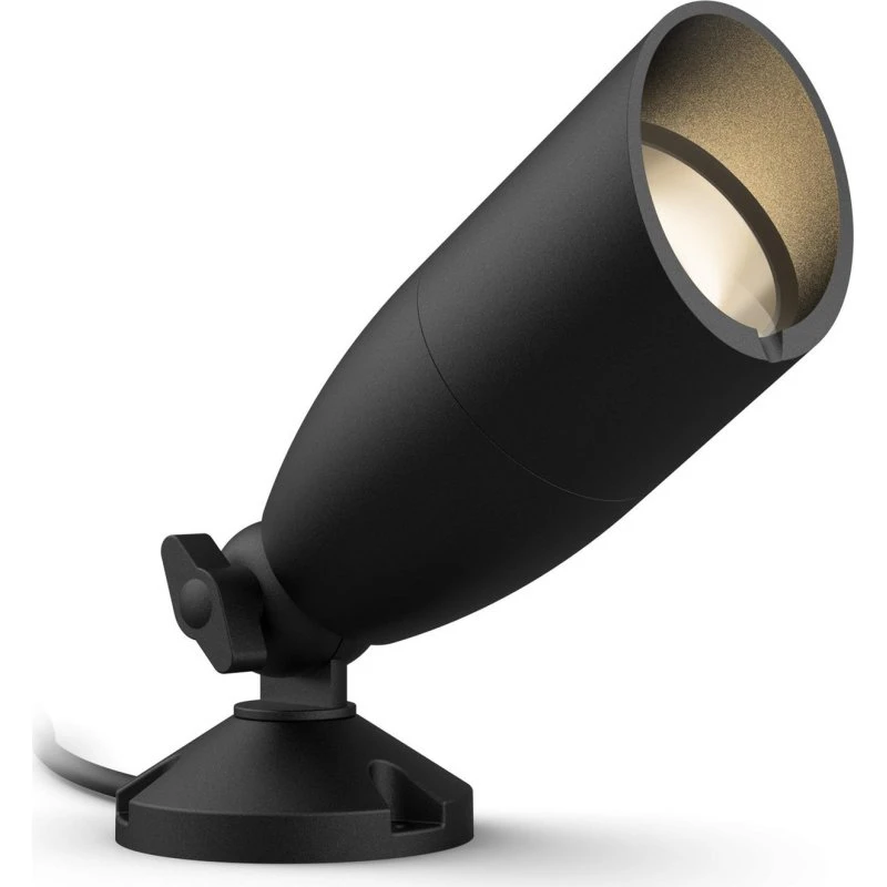 WiZ Ground Außen Spot Black - Intelligenter LED-Strahler