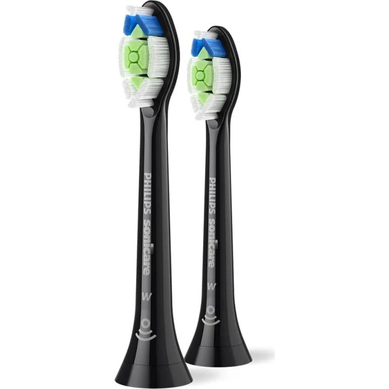 Philips Sonicare W2 Optimal White Ersatzaufsätze, 2 Stück, Schwarz