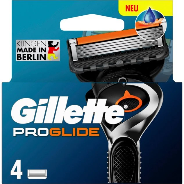 Gillette ProGlide Systemklingen 4er Pack Ersatzklingen