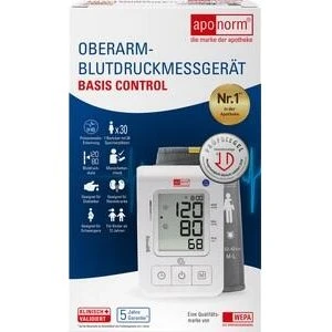 Aponorm Basis Plus Bluetooth Oberarm-Blutdruckmessgerät
