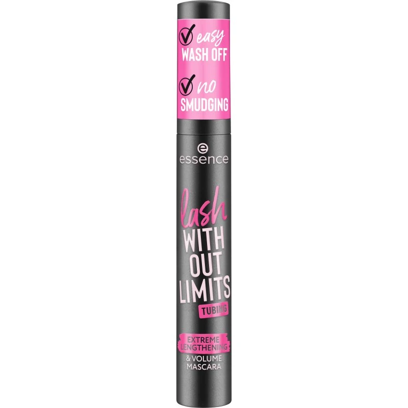 essence Lash Without Limits Tubing Extreme Lengthening & Volume Mascara 04 Black 13 ml