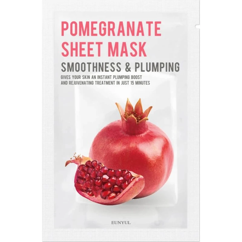 Eunyul Granatapfel Sheet Mask Straffend & Glättend, 22ml