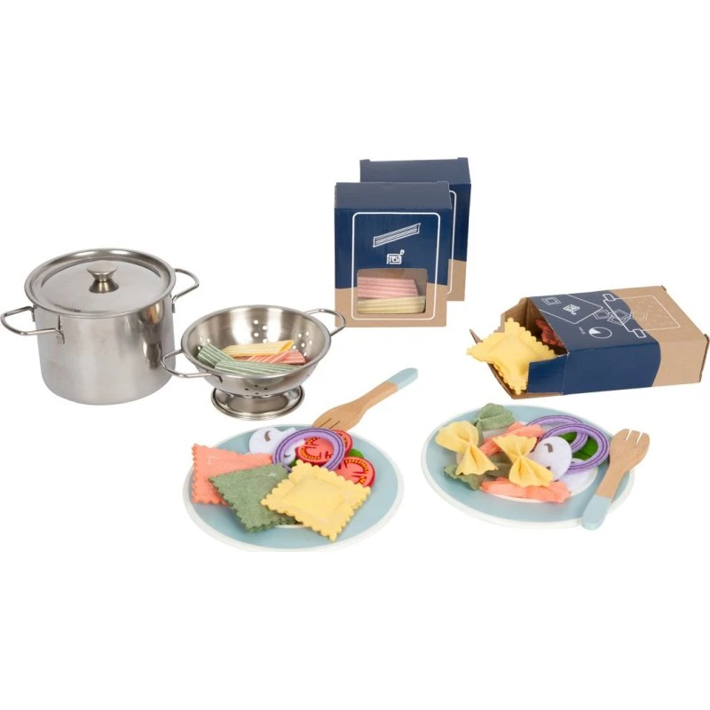 Small Foot Koch-Set Pasta - Spielset für die Kinderküche