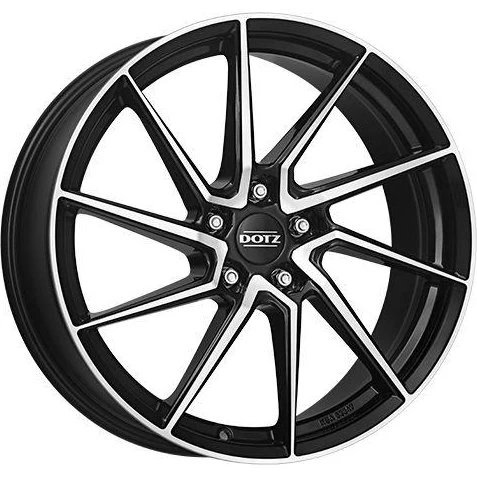 DOTZ SPA DARK Felge 7.5Jx17 5x112 ET48 Schwarz/Poliert