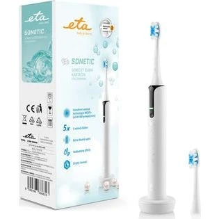 Sonetic Schallzahnbürste Weiß, 40.000 Bewegungen/min