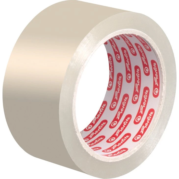 Herlitz Verpackungsklebeband PP transparent 50 mm x 66 m