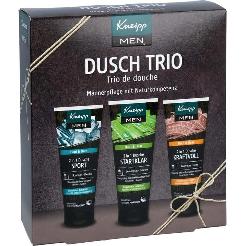 Kneipp MEN Dusch-Trio 3x75 ml Körperpflegeset