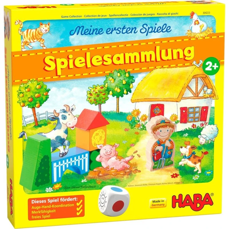 HABA Meine ersten Spiele - Spielesammlung Bauernhof