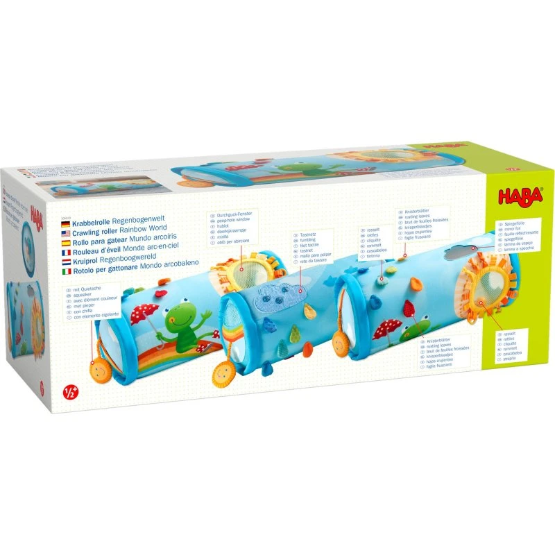 Haba Krabbelrolle Regenbogenwelt