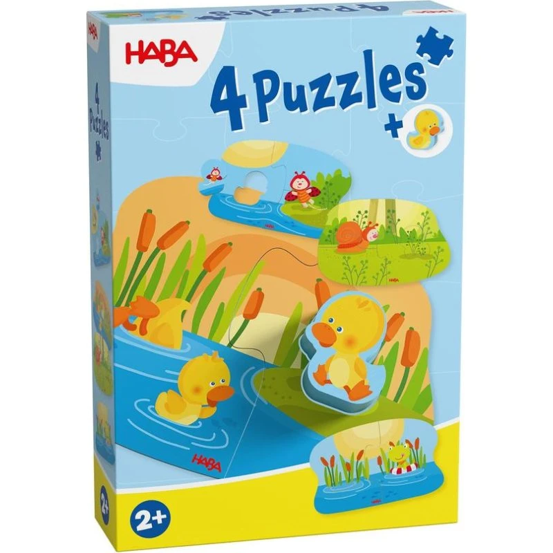 HABA 4 erste Puzzles - Tierkinder