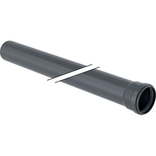 Geberit Silent-Pro Rohr mit Muffe d50mm L200cm