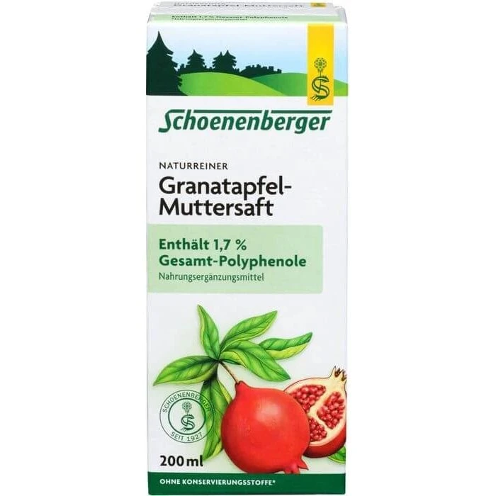 Schoenenberger Granatapfel Muttersaft Naturrein 200 ml