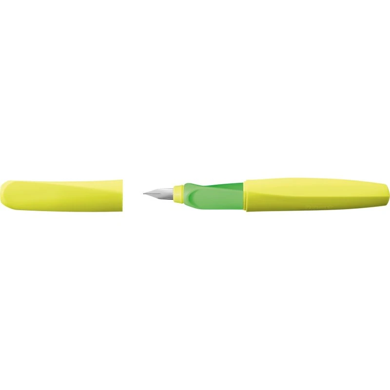 Pelikan Twist Füllhalter Neon Gelb - Feder M (Medium)