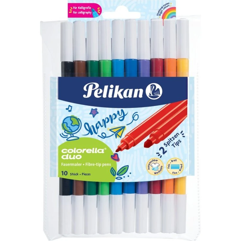 Pelikan Colorella Duo Faserstifte 10er Set