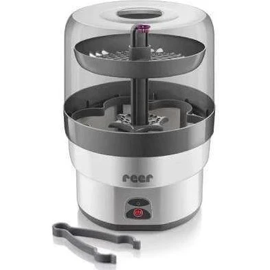 Reer VapoMax Flaschensterilisator – Dampfsterilisator für Babyzubehör